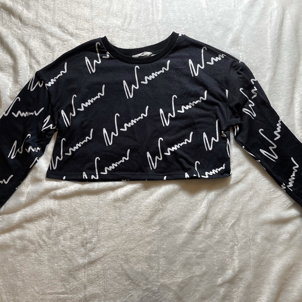 Shein, 11/12, Black/White